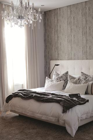 Bedroom in gray 