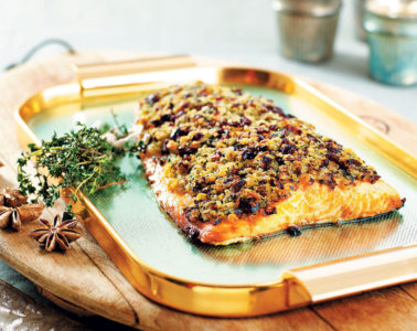 salmon-with-a-cranberry-and-thyme-crust