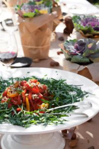 ROASTED PEPPER AND PINE NUT SALAD