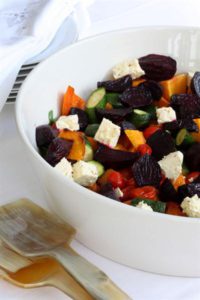 ROASTED BUTTERNUT AND BEETROOT SALAD