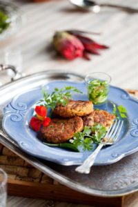 SPICY FISH CAKES WITH CUCUMBER RELISH
