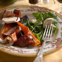BUTTERNUT, PEAR AND GOATS CHEESE SALAD