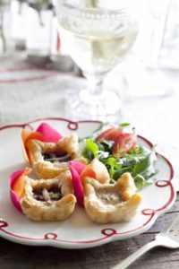 TRIO OF CHEESE TARTLETS