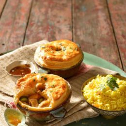 CAPE MALAY CHICKEN CURRY POT PIES