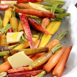 ROASTED CARROTS WITH CUMIN AND WHITE WINE