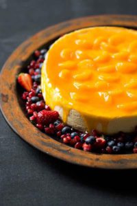 BAKED CLEMENGOLD CHEESECAKE