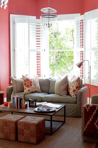 Living Room makeover -- garden and home