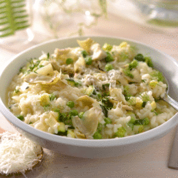 SPRING GREEN HERB RISOTTO