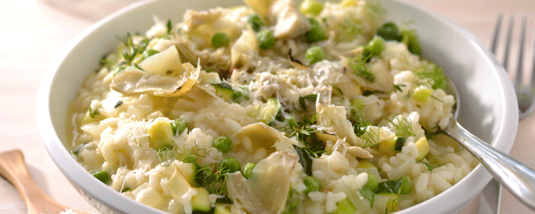 SPRING GREEN HERB RISOTTO
