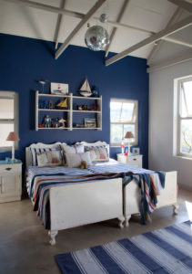Country style KZN house bedroom