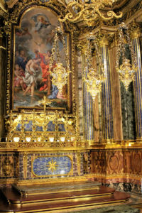 The São Roque church boasts ‘the world’s most expensive chapel’.