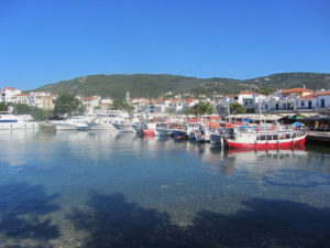 Skiathos old harbour