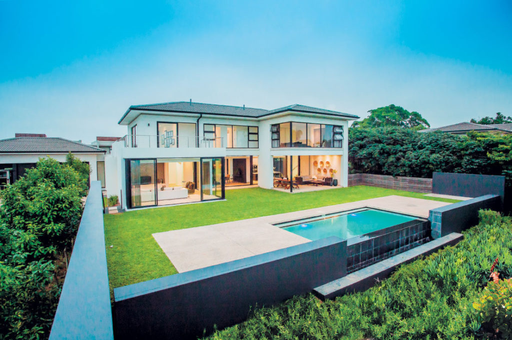 modern minimalist house -- architect's plan SAGH