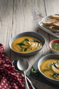 BUTTERNUT AND GINGER SOUP