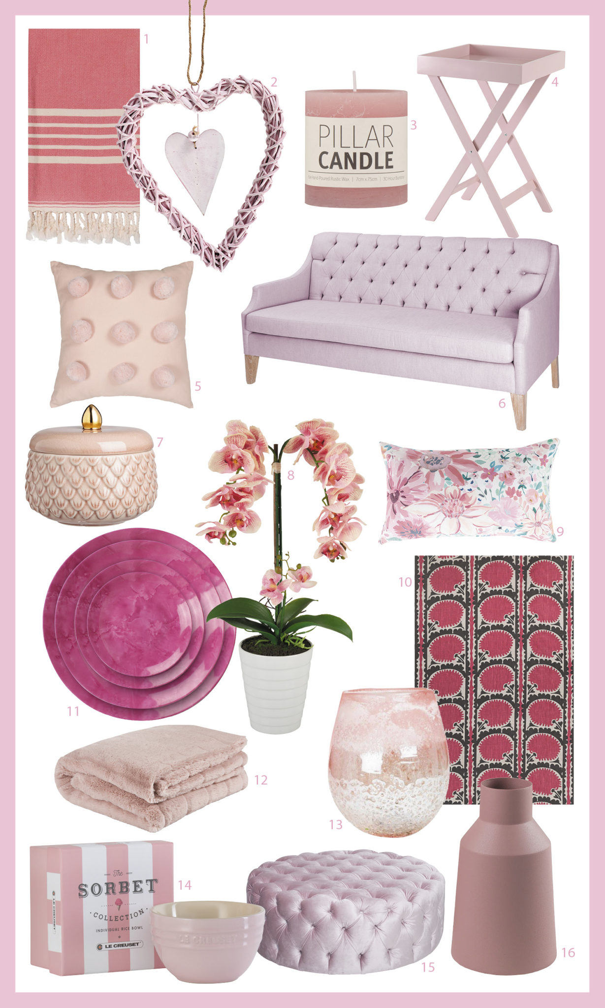 pink shopping