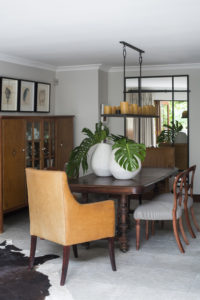mix old and new - dining room