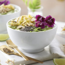 ginger and lemon smoothie bowl - twinings tea - garden and home south africa