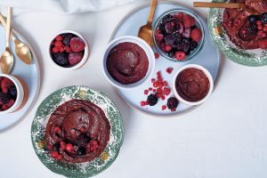 macadamia chocolate pots