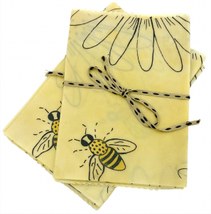 beeswax reusable food wraps