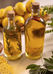 rosemary chilli garlic lemon infused olive oil homemade recipe