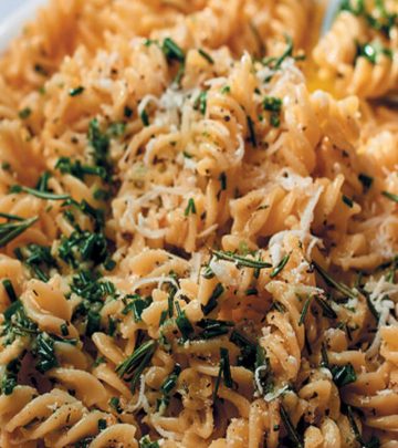 easy garlic parmesan pasta recipe