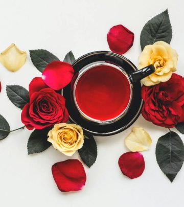 recipe rose petal tea