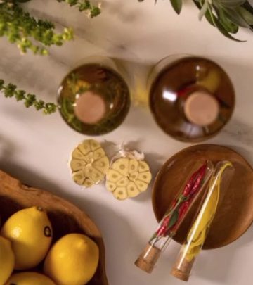 rosemary chilli garlic lemon infused olive oil homemade recipe