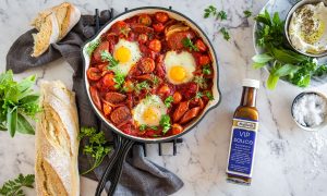 VIP sauce baked eggs recipe