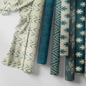 melly williams studio launches locally hand designed fabric collection