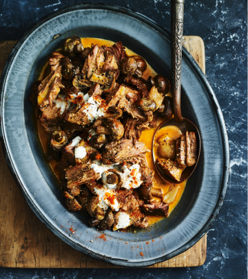 Slow-cooker beef stroganoff