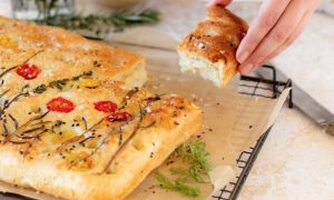 recipe garden style foccacia