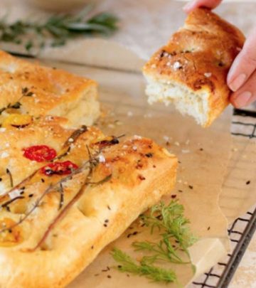 recipe garden style foccacia