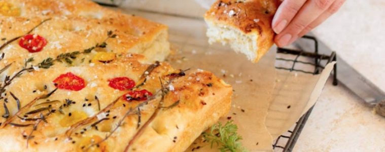 recipe garden style foccacia