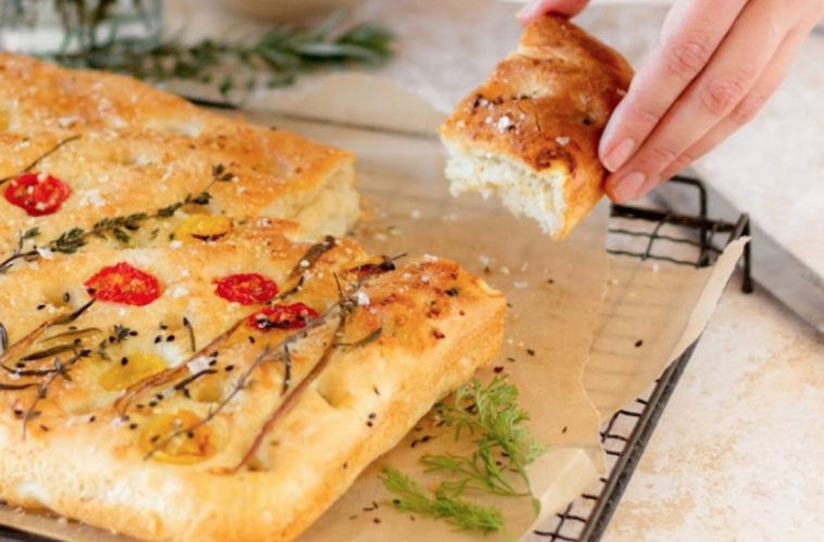 recipe garden style foccacia