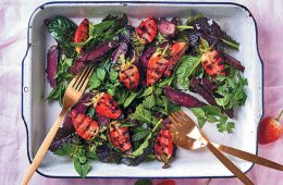 strawberry biltong salad recipe