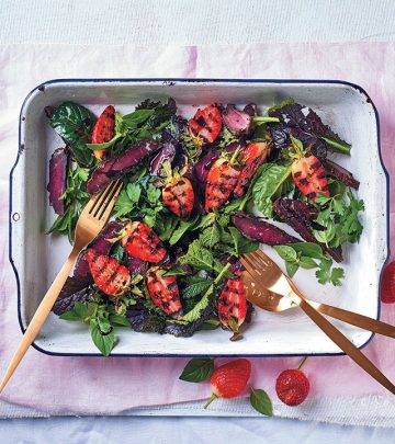 strawberry biltong salad recipe