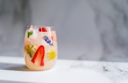 Summer Cocktail Garnish From The Garden