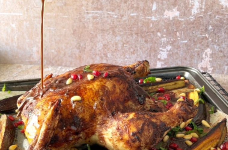 Fragrant roast chicken recipe