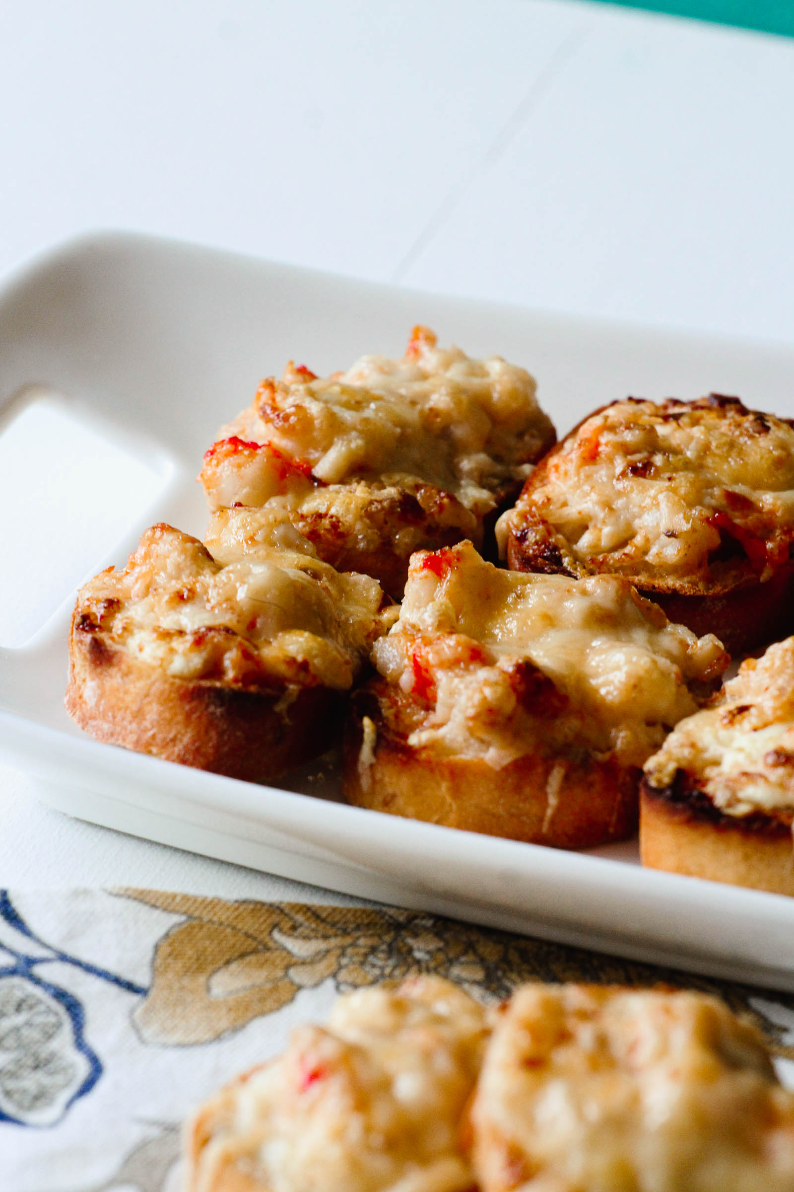 Easy prawn and gruyere crostini recipe | SA Garden and Home