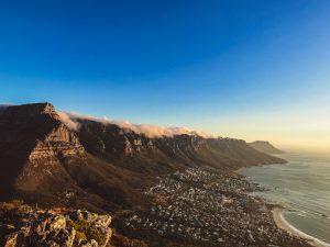 the view of cape town from lion's head