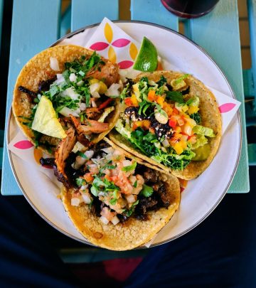 3 tacos