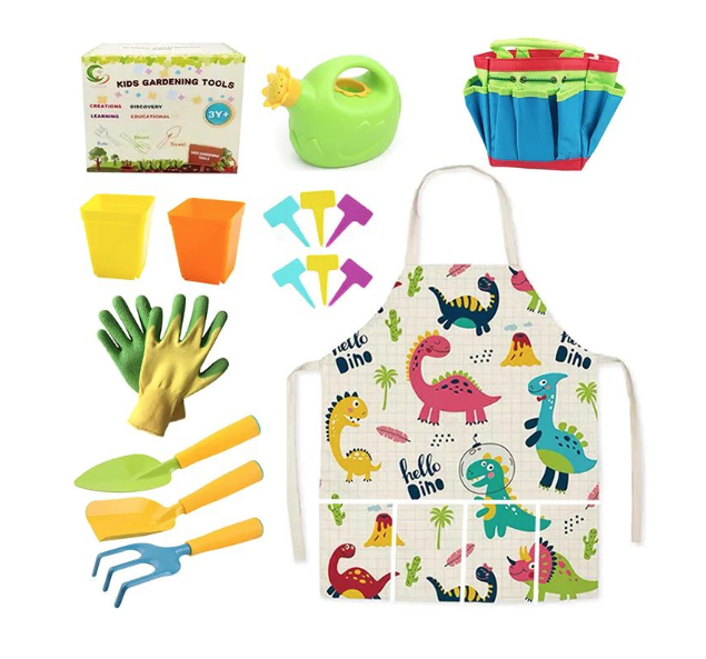 kids' garden tool set