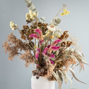 Repurposing dead flowers