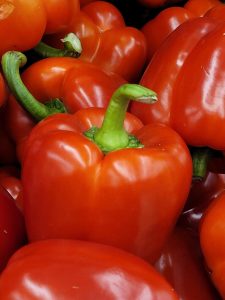 red bell peppers