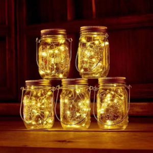 Repurpose glass jars