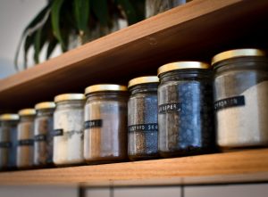 Storage glass jars