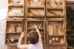 wooden utensils