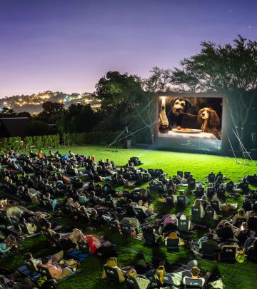 Open air cinema