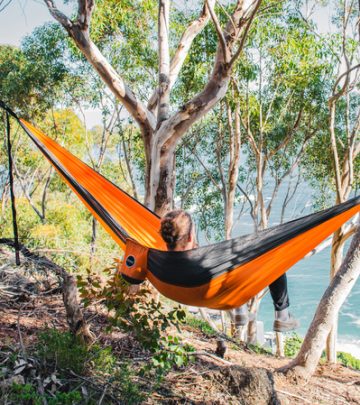 Upgrade your garden with portable hammocks