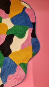 A colourful carpet